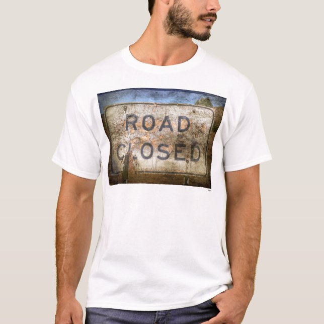 Camiseta Carretera cerrada (Anverso)