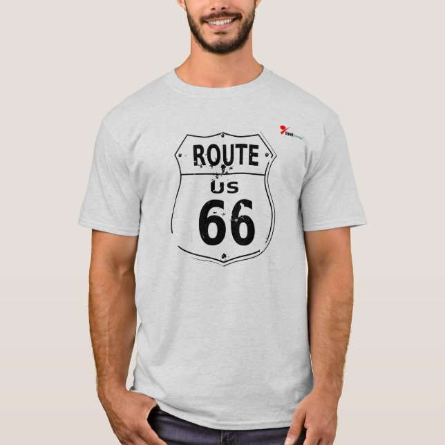 Camiseta Carretera clásica 66 Adventure T-Shirt (Anverso)