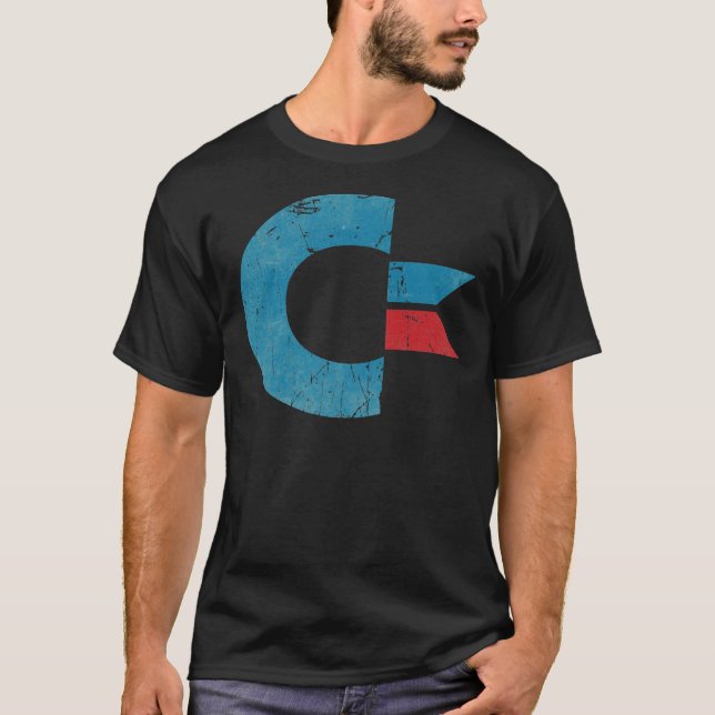 Camiseta Carretera clásica con el logotipo de Commodore Ret (Anverso)