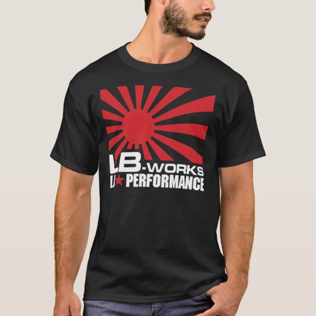 Camiseta Carretera clásica con el logotipo Liberty Walk Ris (Anverso)