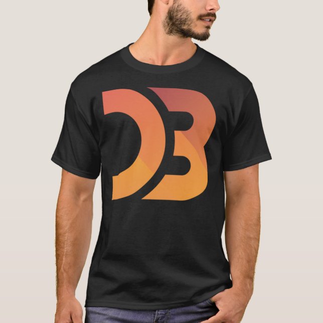 Camiseta Carretera clásica con logotipo D3.js (Anverso)