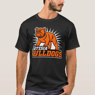 Camiseta Carretera con logotipo 3D de Artesia Bulldoges
