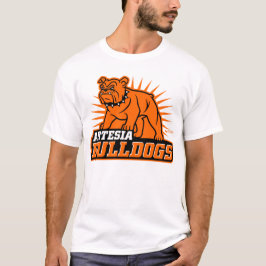 Camiseta Carretera con logotipo primario de Artesia Bulldog