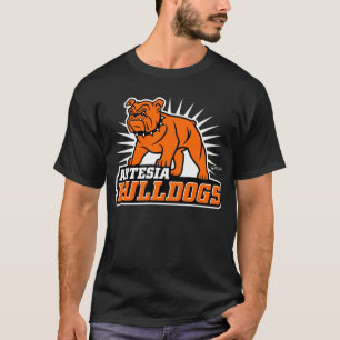 Camiseta Carretera con logotipo primario de Artesia Bulldog