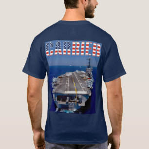 CAMISETA CARRETERA DE AERONAVES DE EE.UU. - CVN-74