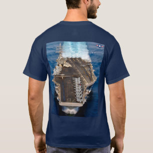 CAMISETA CARRETERA DE AERONAVES DE EE.UU. - CVN-76