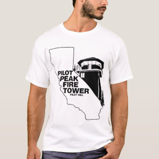 Camiseta Carretera de búsqueda de torre de incendios con pi