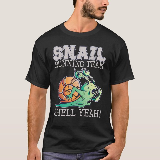 Camiseta Carretera de caracol de equipo Shell Yeah Slow Snl (Anverso)