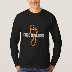 Camiseta Carretera de carbón caliente graciosa, caminante d