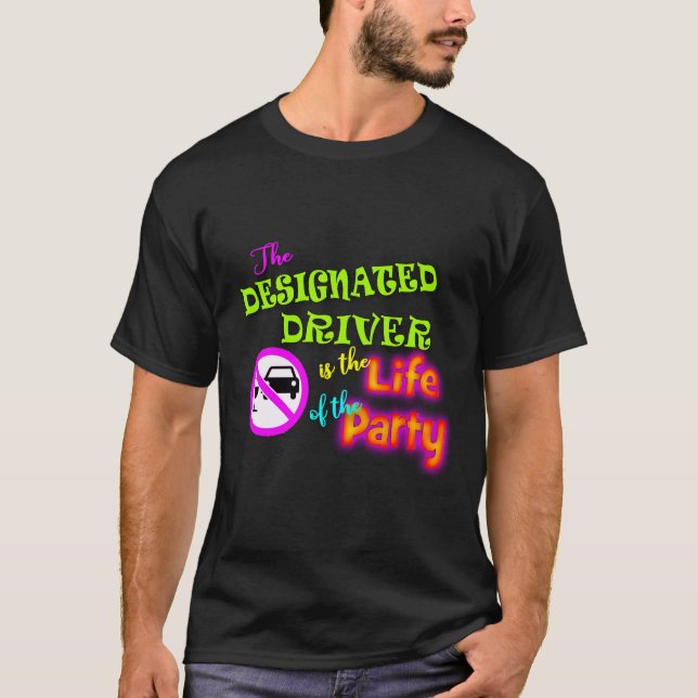 Camiseta Carretera de conductor designada (Anverso)