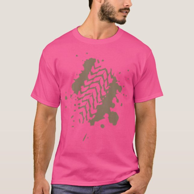 Camiseta Carretera de neumáticos de lodo Naturaleza fuera d (Anverso)