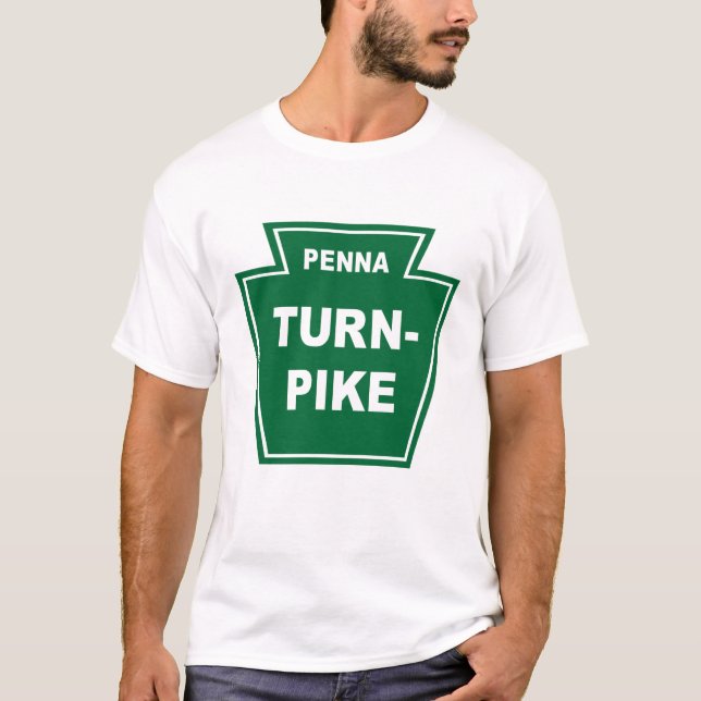 Camiseta Carretera de peaje de Pennsylvania (Anverso)