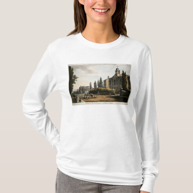 Camiseta Carretera de peaje del camino de la corte de (Anverso)