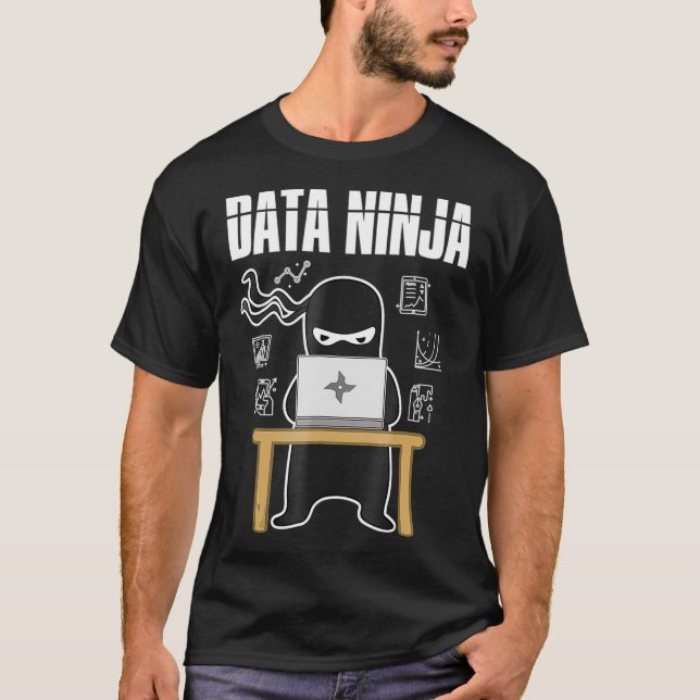 Camiseta Carretera de regalo de Data Ninja Data Analyst  (Anverso)