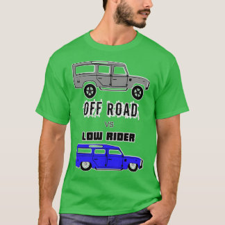 Camiseta carretera de salida contra piloto de baja altura