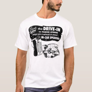 Camiseta Carretera de vídeo vintage para altavoz de pelíc