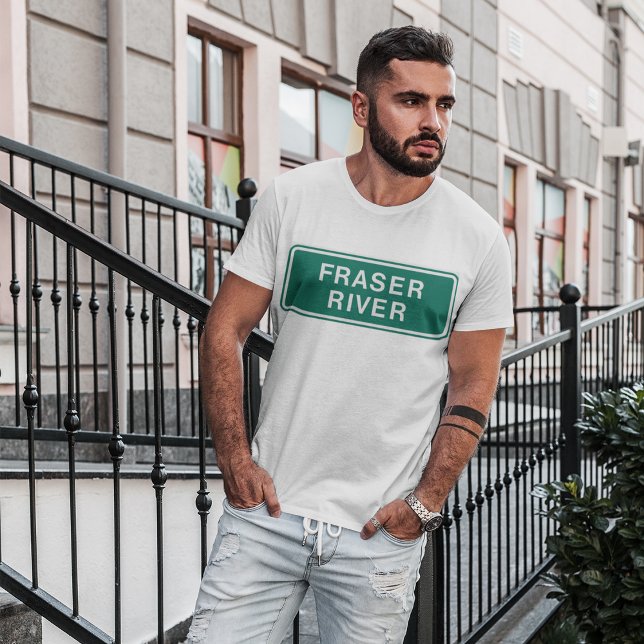 Camiseta Carretera del río Fraser Rótulo British Columbia C (Subido por el creador)