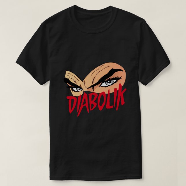 Camiseta Carretera esencial para el logotipo del diabolik (Diseño del anverso)