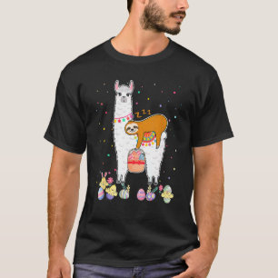 Camiseta Carretera eslovaca Llama Perro de Huevo de Pascua