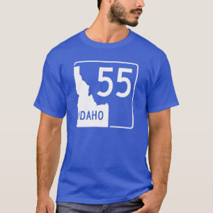 Camiseta Carretera estatal 55 de Idaho