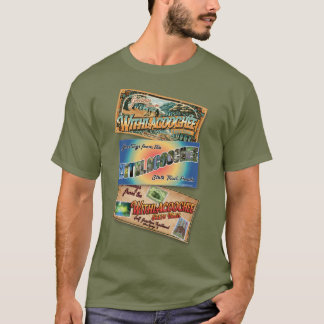 Camiseta Carretera Estatal de Withlacoochee Postcard Oficia