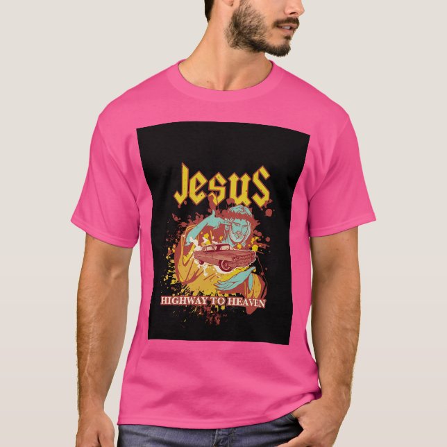 Camiseta Carretera Jesús Al Cielo (Anverso)