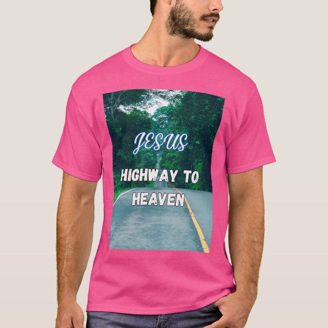 Camiseta Carretera Jesús Al Cielo (Anverso)