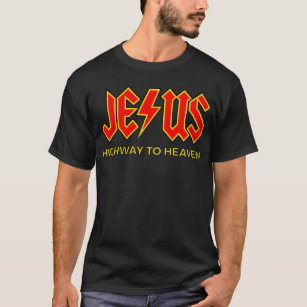Camiseta Carretera Jesús al cielo Cristianismo Cristo B