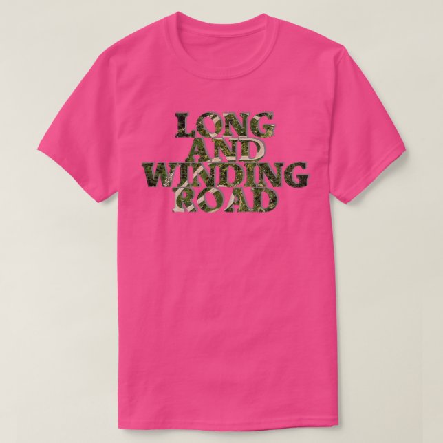 CAMISETA CARRETERA LARGA Y VIENDA (Diseño del anverso)