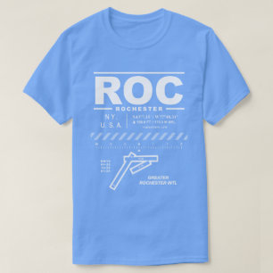 Camiseta Carretera ROC T-Shirt del Aeropuerto Internacional