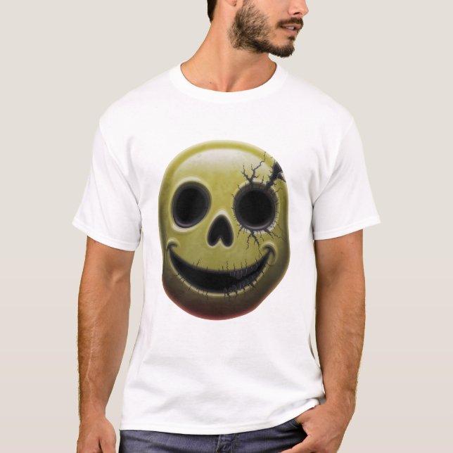 Camiseta Carretera Smiley Skull (Anverso)