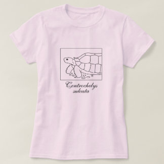 Camiseta Carretera Sulcata Tortoise (caja, negro)