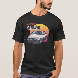 Camiseta Carretera Toyota Sprinter Trueno clásica AE86