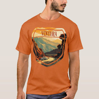 Camiseta Carretera Ventura California Scenic Road TShirt