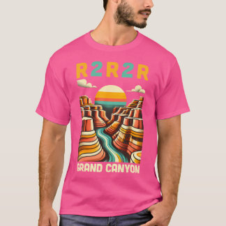 Camiseta Carretera Vintage Rim 2 Rim Grand Canyon Run R2R R
