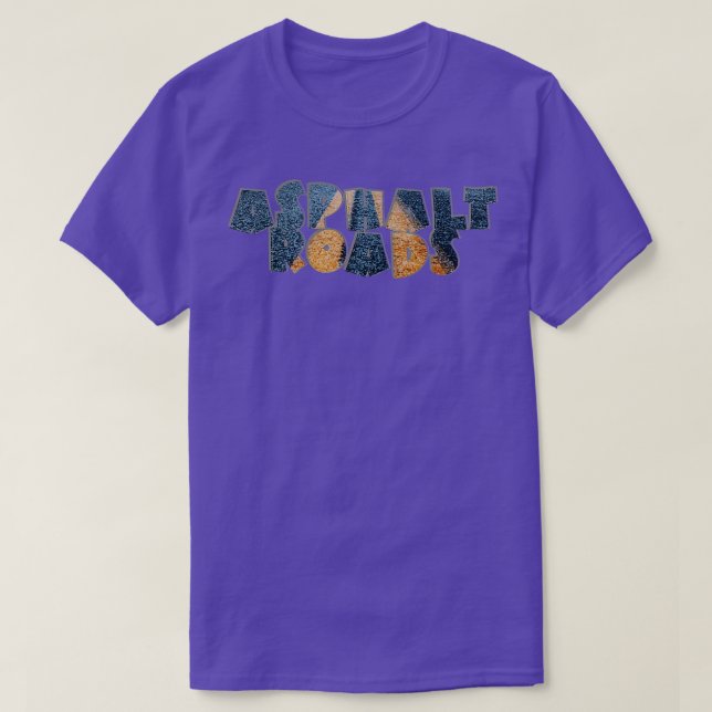 Camiseta Carreteras de asfalto (Diseño del anverso)