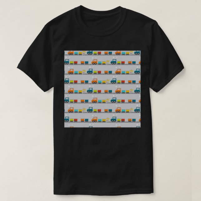 Camiseta Carreteras de la Cubierta de Transporte (Diseño del anverso)