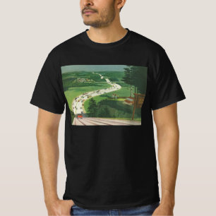 Camiseta Carreteras escénicas americanas antiguas, viaje po