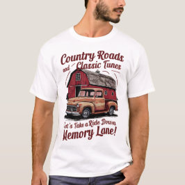 Camiseta Carreteras rurales y Tunes clásicos