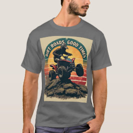 Camiseta Carreteras sucias, buenos tiempos - aventura