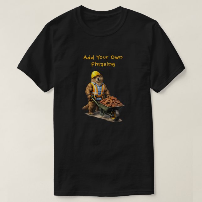 Camiseta "Carretilla" (Diseño del anverso)