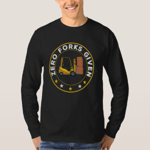 Camiseta Carretilla elevadora sin horquillas