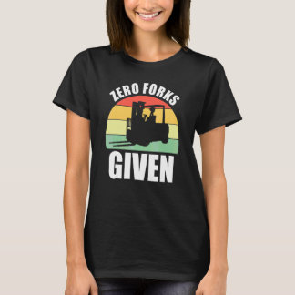 Camiseta Carretilla elevadora sin horquillas