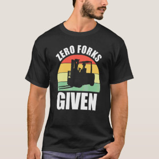 Camiseta Carretilla elevadora sin horquillas