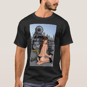 Camiseta Carrie Fisher Blues
