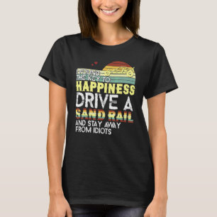 Camiseta Carril de arena Buggy de dunas Fuera de carretera 