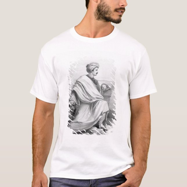 Camiseta Carril de Edward Guillermo como "árabe beduino", (Anverso)
