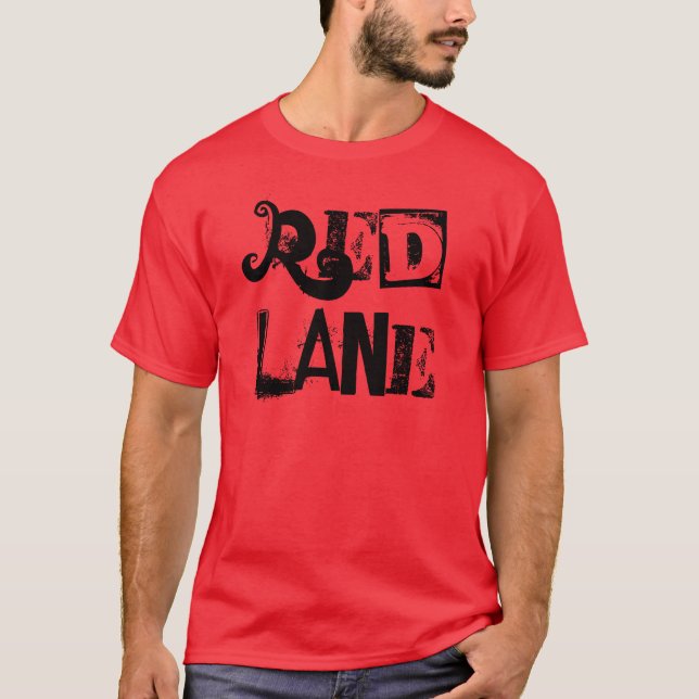 Camiseta Carril rojo (Anverso)
