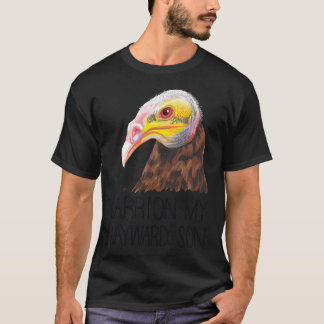 Camiseta Carrion My Wayward Son (Vultu De Cabeza Amarilla M