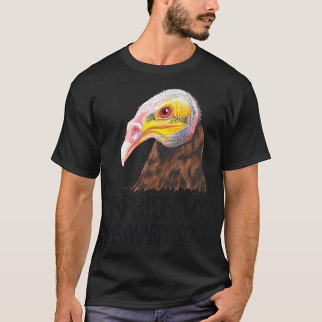 Camiseta Carrion My Wayward Son (Vultu De Cabeza Amarilla M (Anverso)